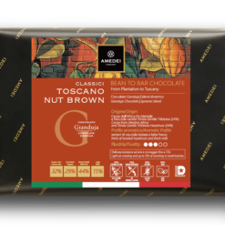 Amedei 32% Couverture Chocolate Bar Toscano Nut Brown - 1 Kilo