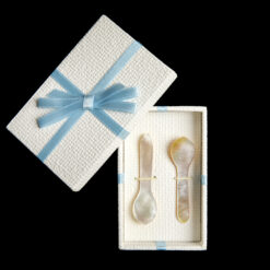 Mother of Pearl Spoons in a Box