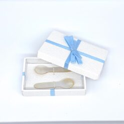 Mother of Pearl Spoons in a Box