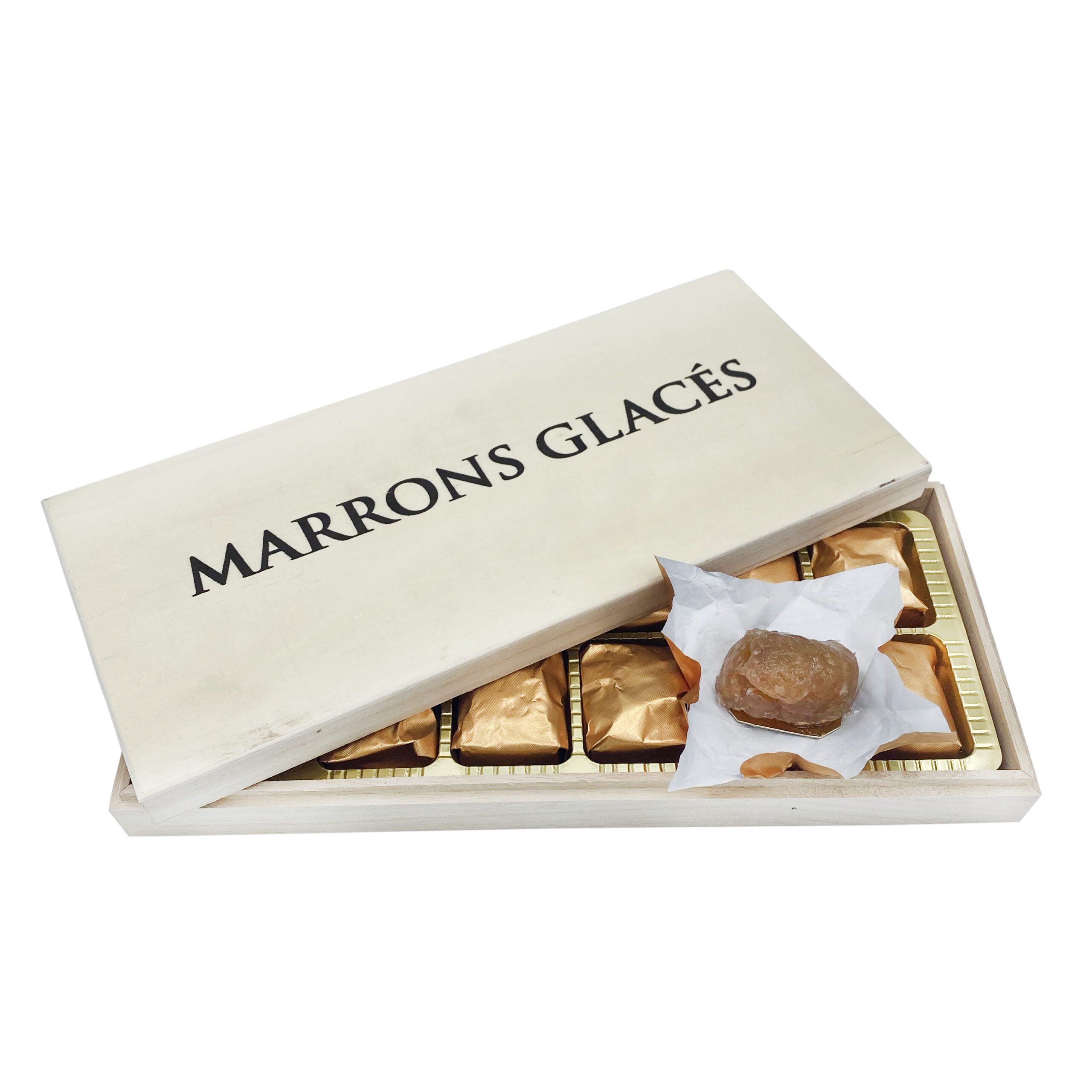 Single Marron Glacé/Candied Chestnut