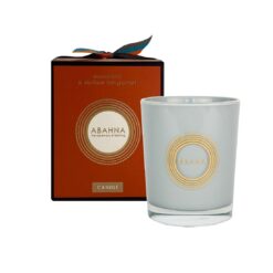 Abahna Mandarin and Sicilian Bergamot Natural Wax Scented Candle