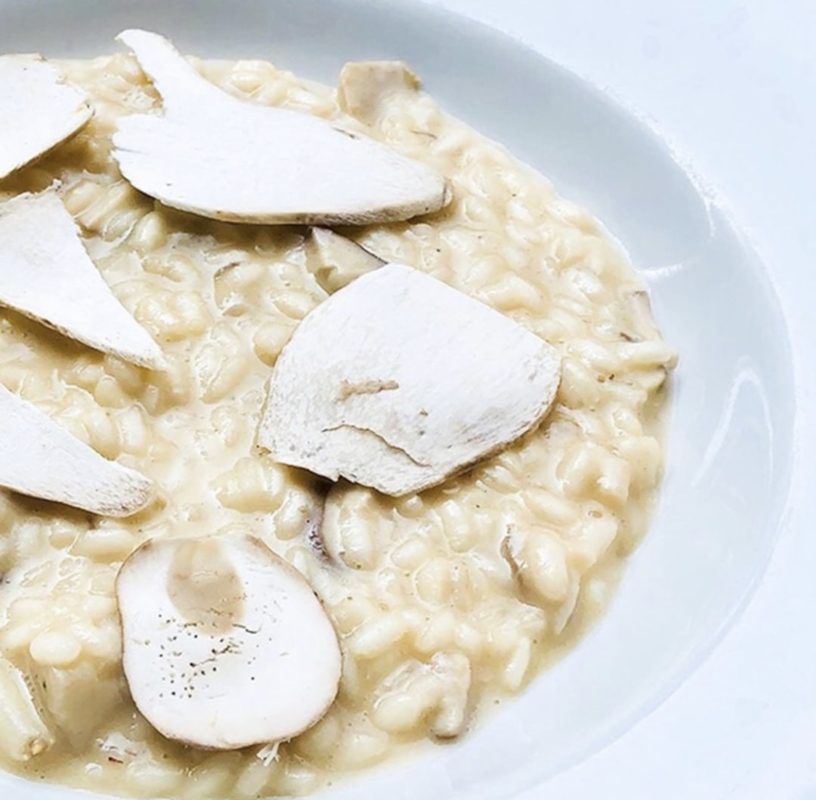 Acquerello Risotto with Wild Boletus Mushrooms Recipe