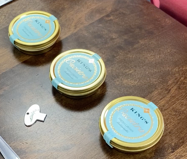 How to Open Your Caviar Tin