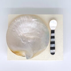 Mother Of Pearl Dish and Spoon Gift Box