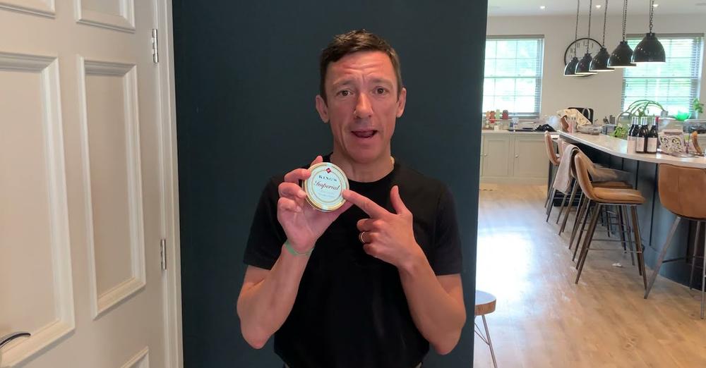 A lovely thank you from Frankie Dettori MBE