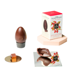 Amedei Dark 70% Chocolate with Raspberry, Cherry & Strawberry Easter Egg 80g