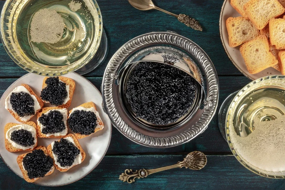 Spear's - The best alcoholic drinks to pair with caviar