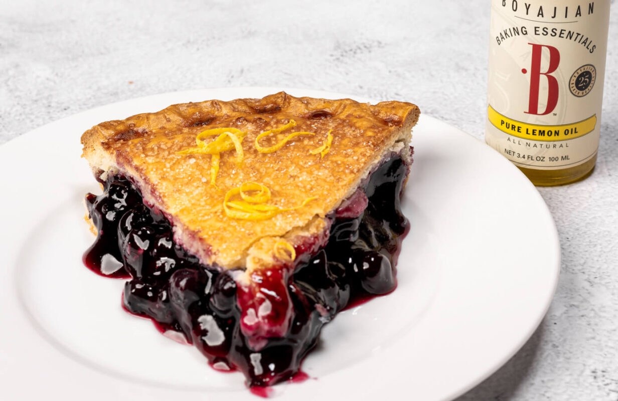 Lemon-Blueberry Pie